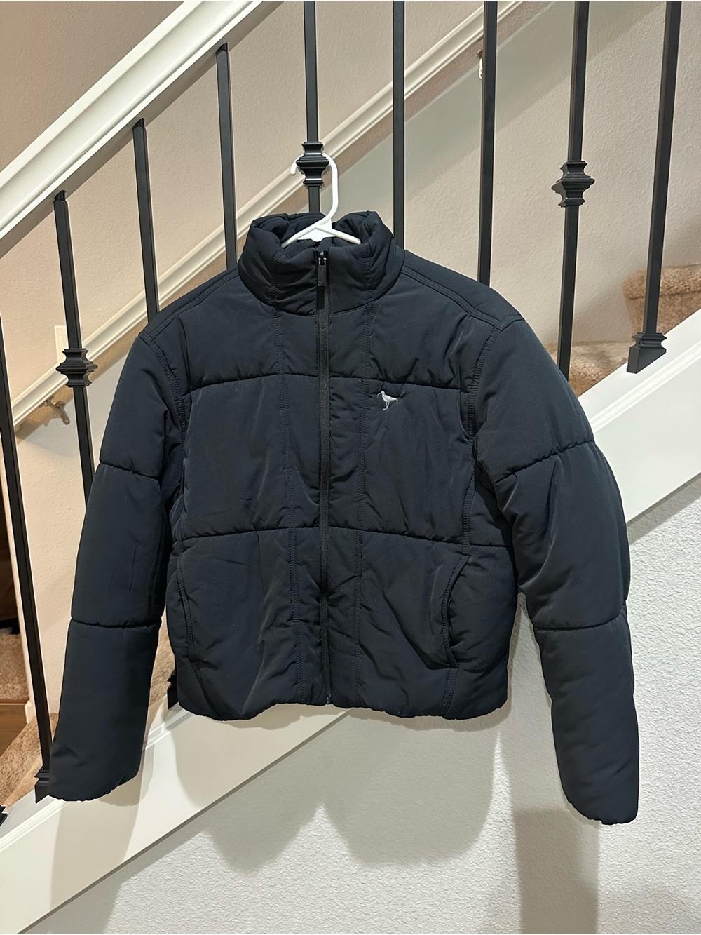 Travis Mathew Black Quilted Puffer Jacket